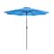 Pure Garden 9-Foot Outdoor Patio Umbrella, Blue 83-OUT5443 - alternate 2